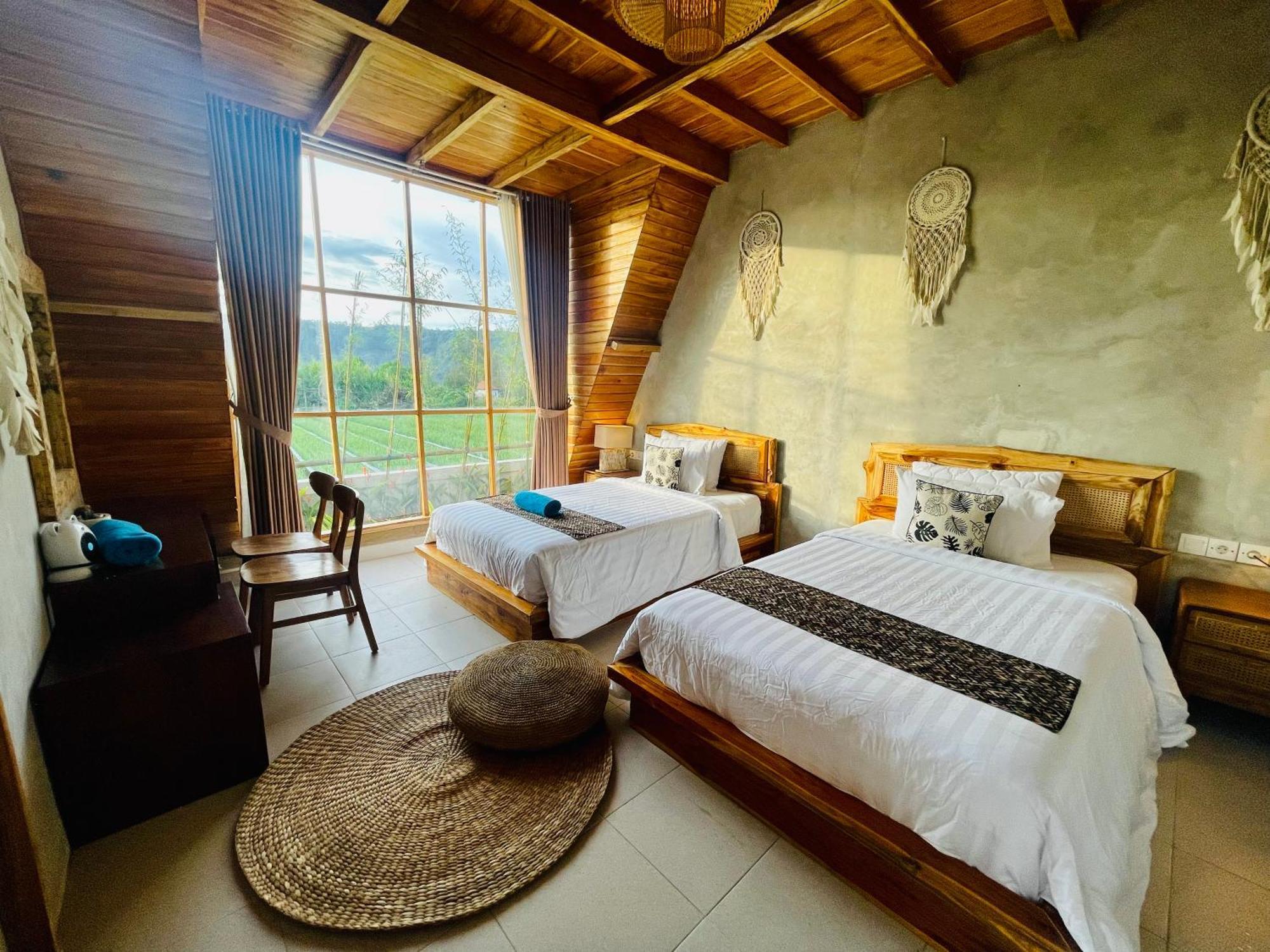 Batur Panorama Bed and Breakfast Kintamani Rum bild