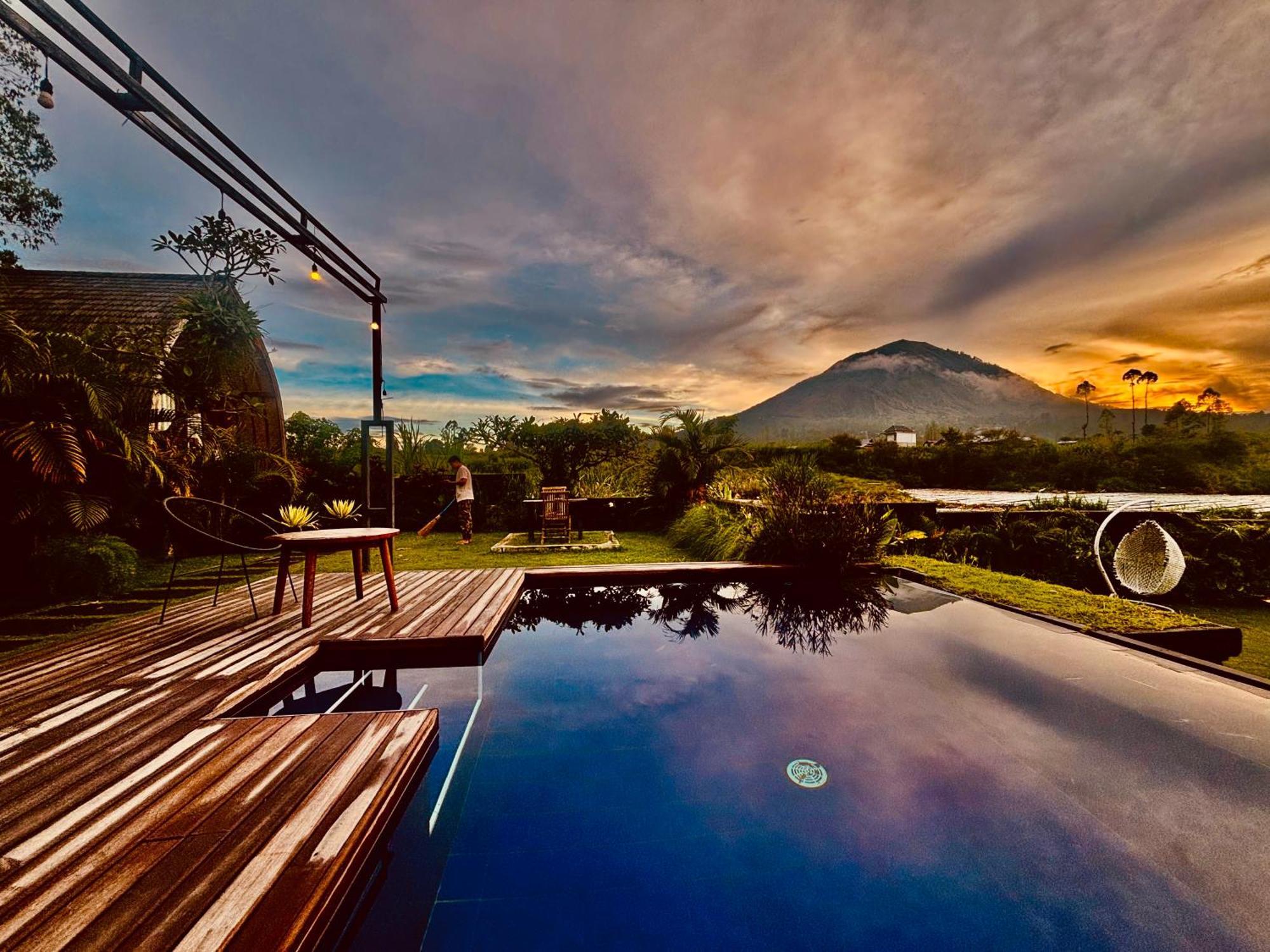 Batur Panorama Bed and Breakfast Kintamani Exteriör bild